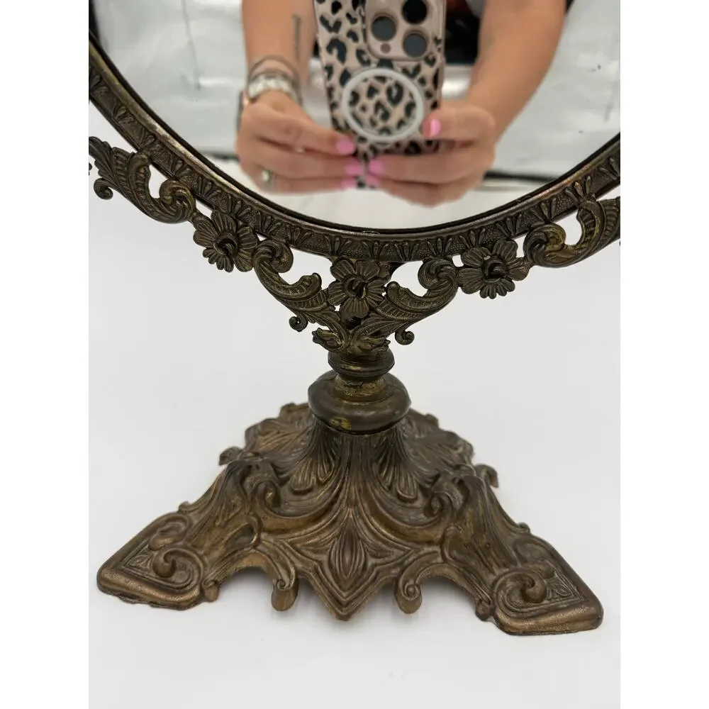 19th Century Florentina Ornate Mirror Made in Italy
